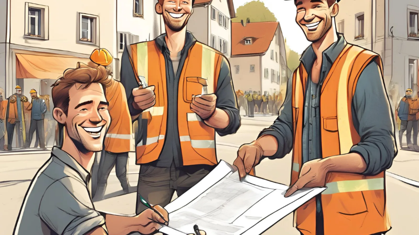 Illustration Umfahrung Melligen