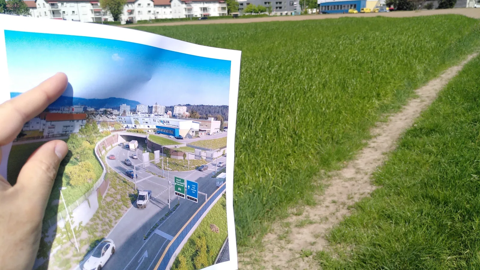Visualisierung VERAS Tunnelportal Süd