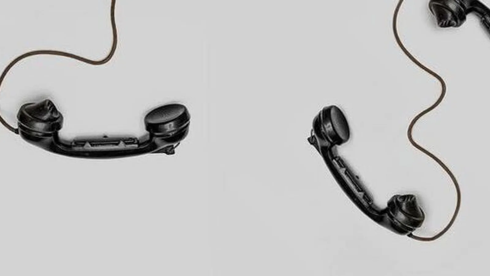 altmodische Telefonhörer