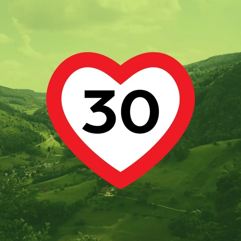 Banner Sieg Tempo 30