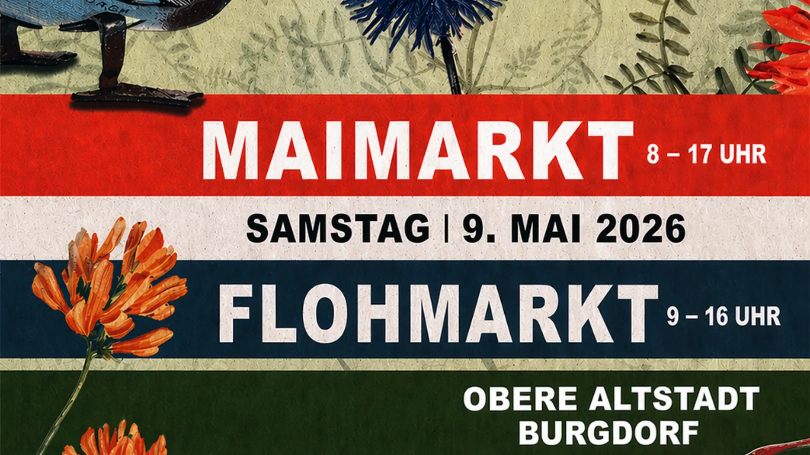 Maimarkt flyer