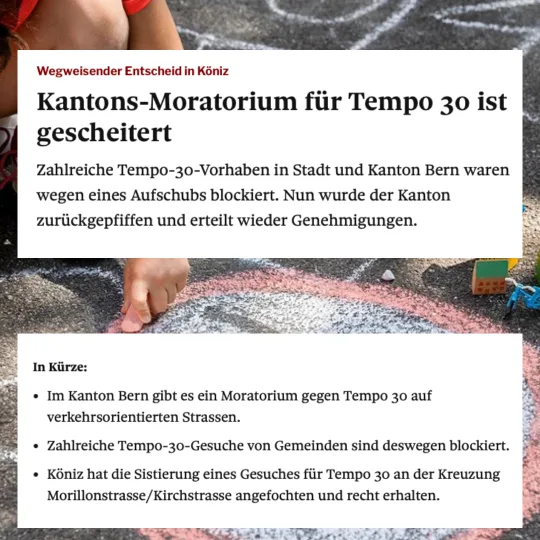 News Moratorium T30