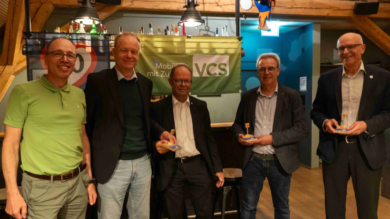 VCS-Auszeichnung 2025: Alpnach, Kerns, TBA Obwalden: Übergabe