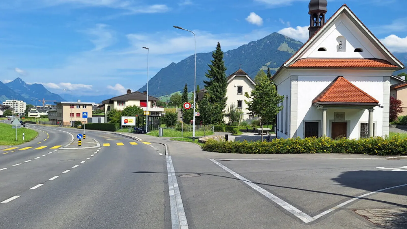 Trottoirüberfahrt Löwengrube, Ennetmoos