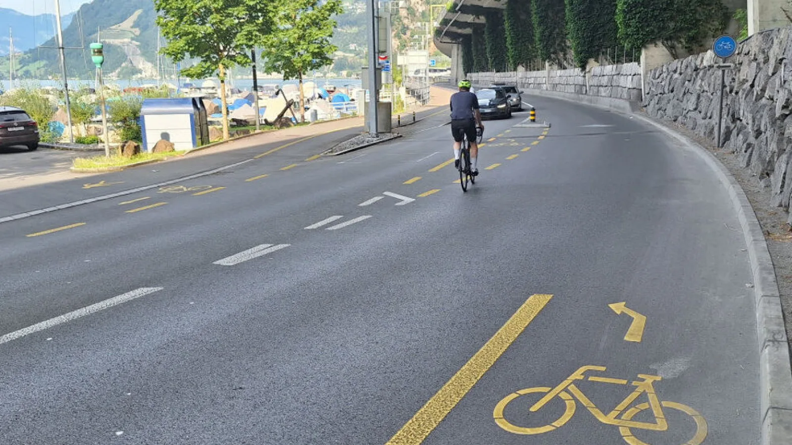 Querungsanlage Hafen, Hergiswil