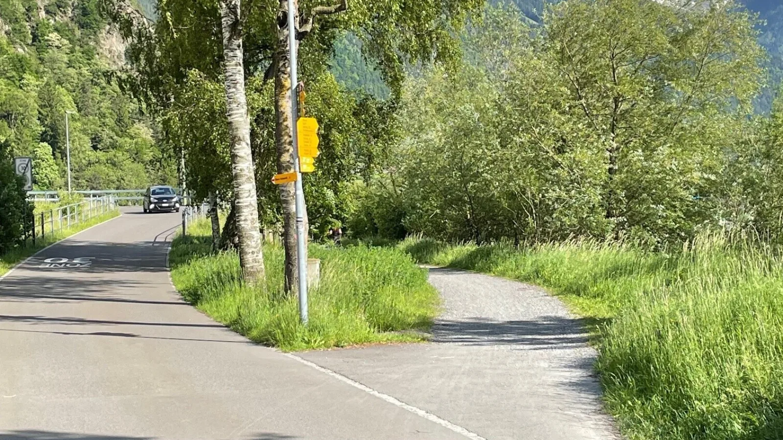 Fehlendes Fahrverbot MIV