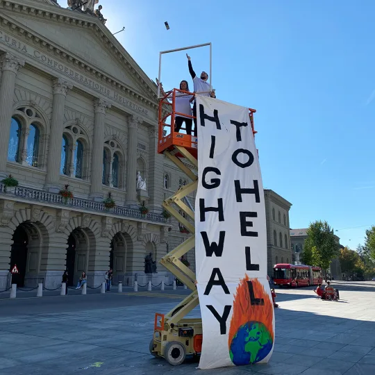 Nein zum Autobahn-Ausbau, Referendum, Highway to Hell, Oktober 2022