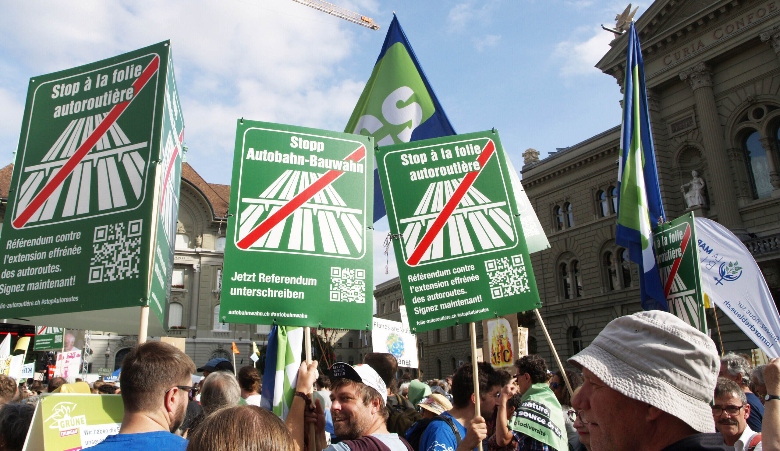 Nein zum Autobahn-Ausbau, Klimademo 2023