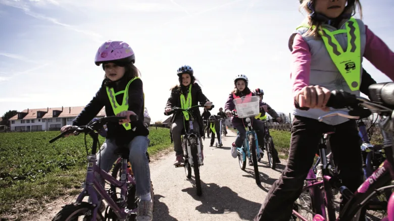 Kinder Velobus VCS-Kampagne