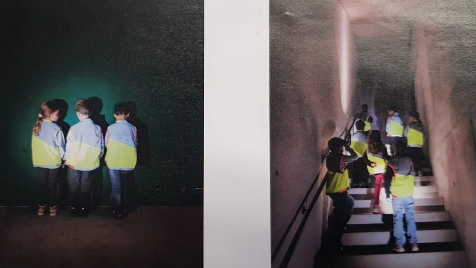 Leuchtkleidung im Dunkeln testen