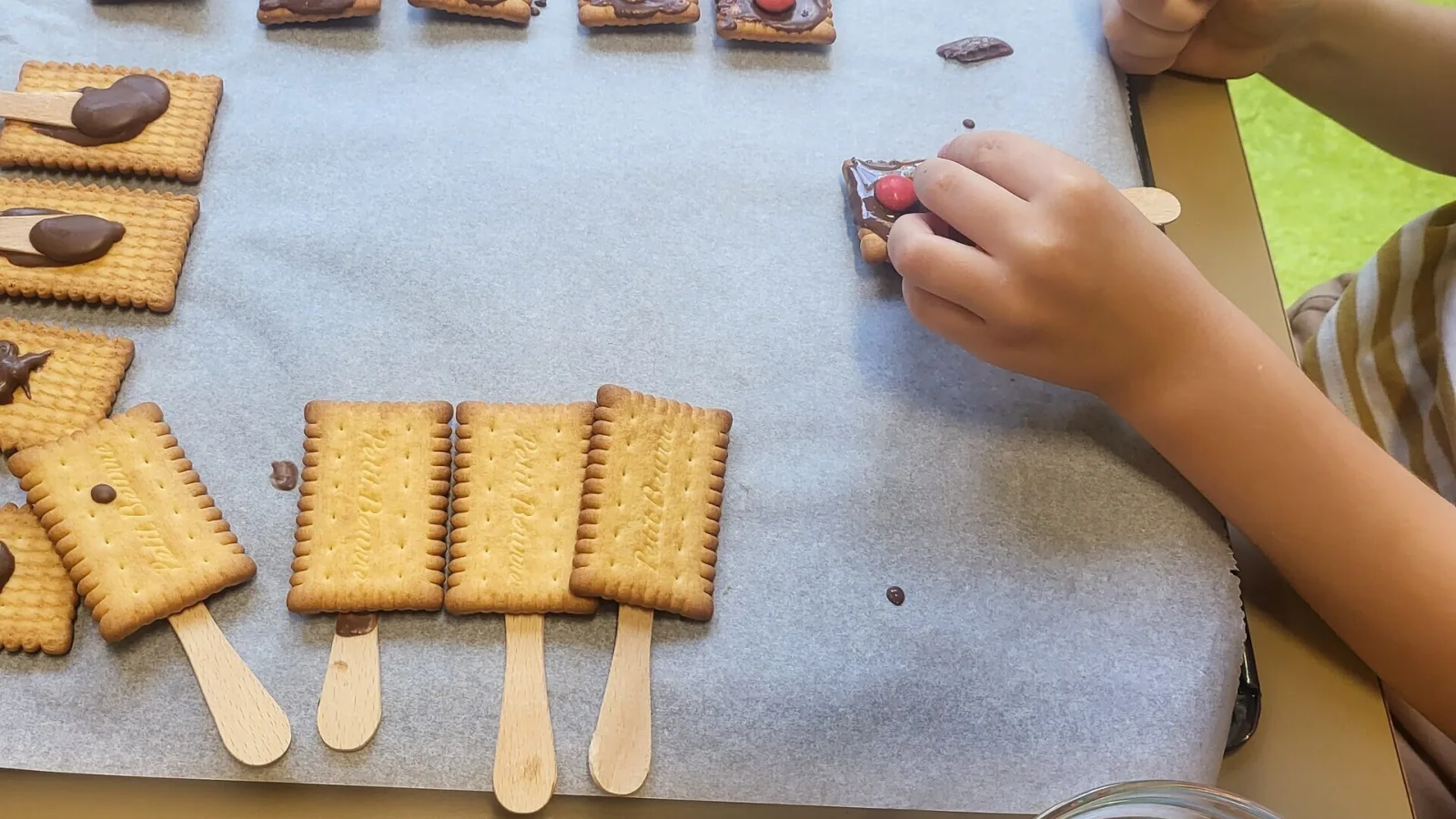 Ampeln basteln Schulweg