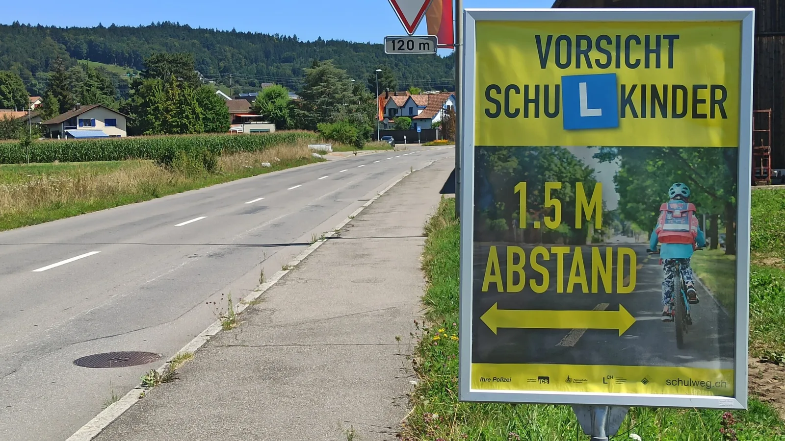 Stoppen für Schulkinder