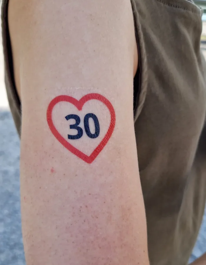 Übergabe Petition Tempo 30