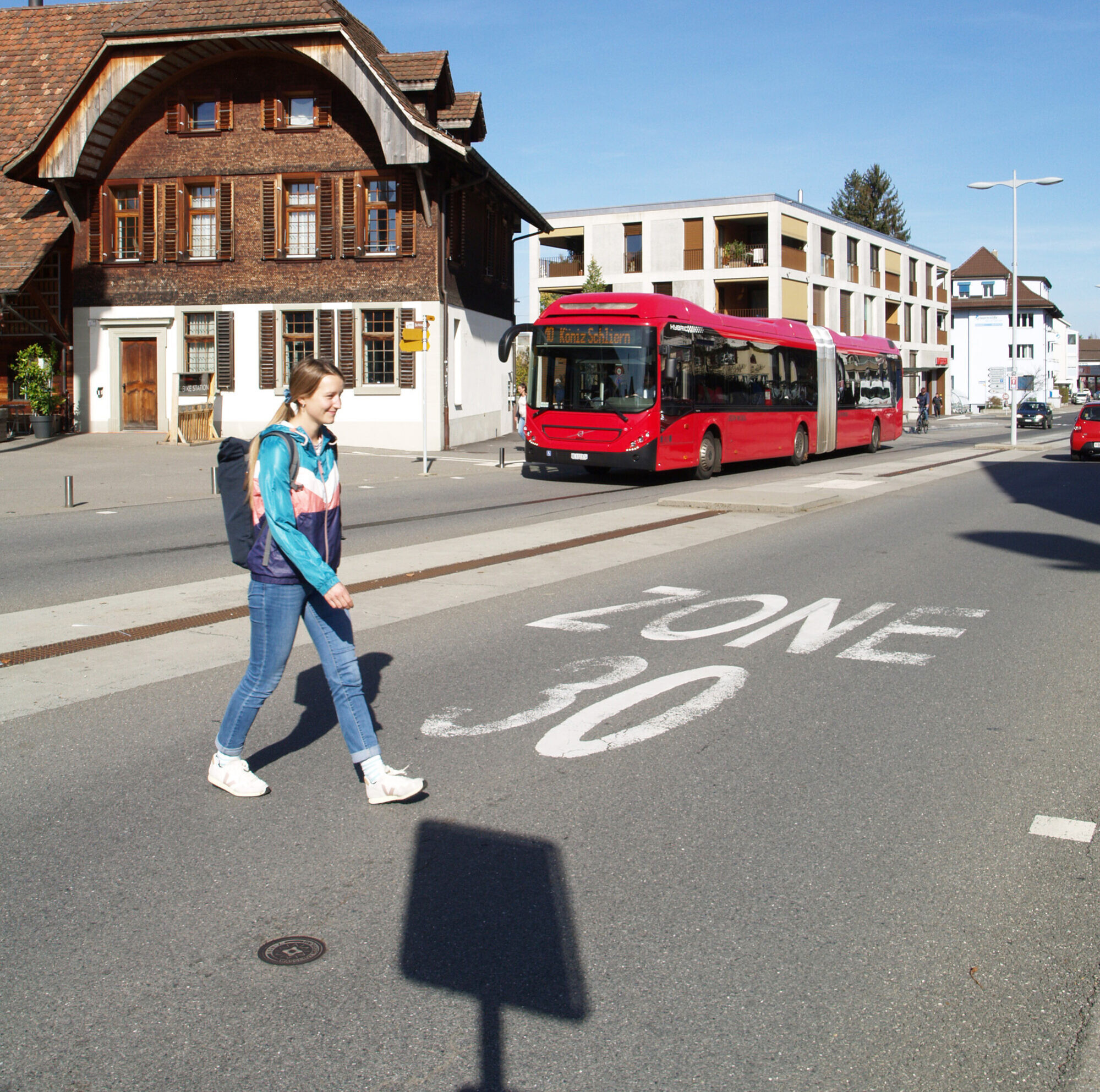 Tempo 30 innerorts in Köniz