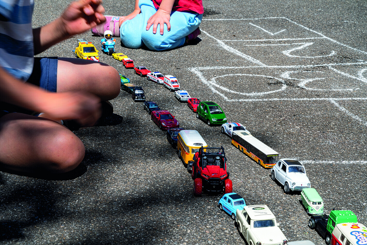 Kinder Spielzeugautos Klimaschutz