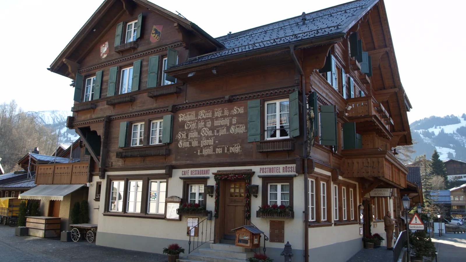 Gstaad Posthotel Rössli Magazine ATE récit de voyage