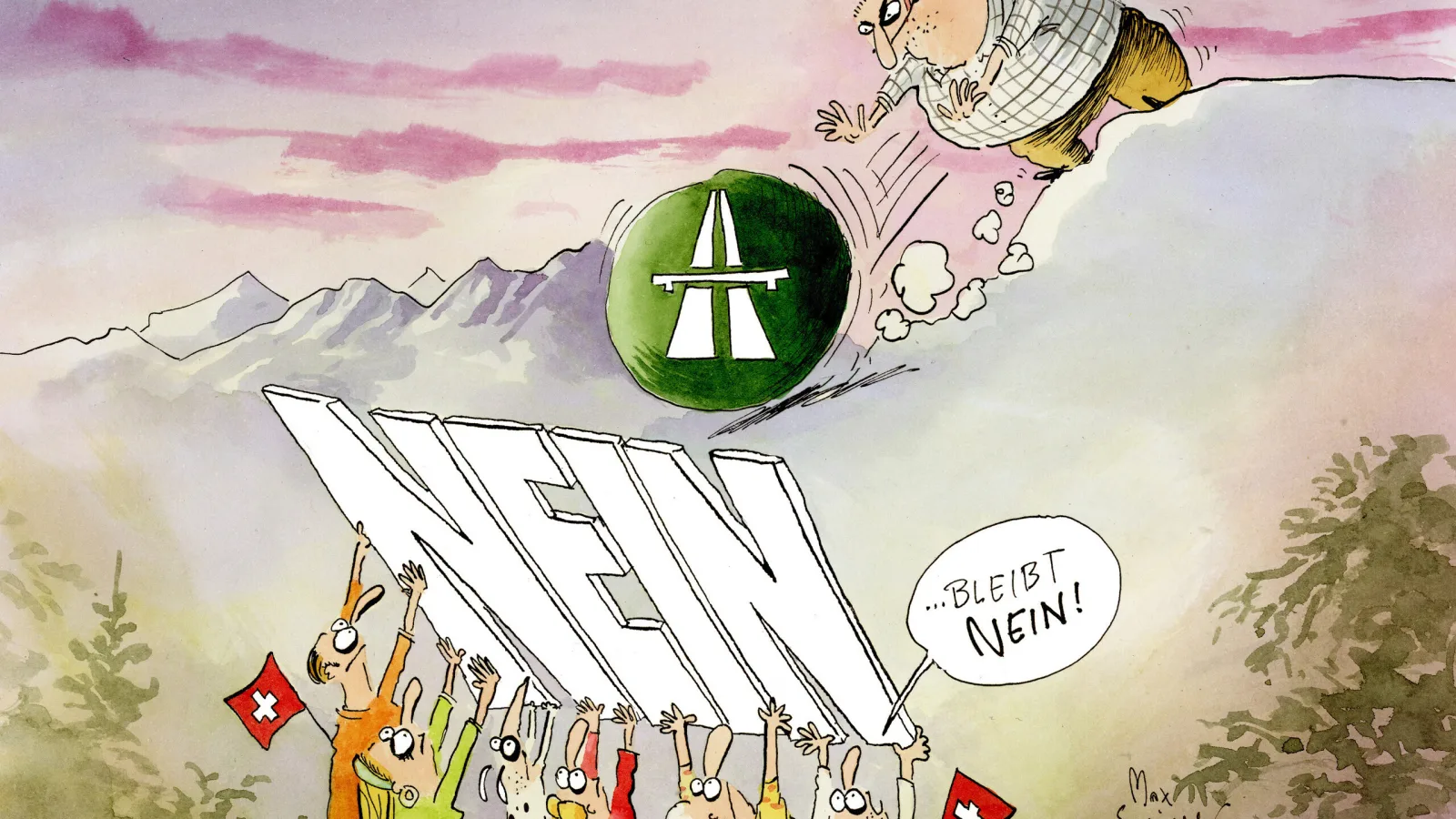 Max Spring VCS Magazin Nein bleibt Nein