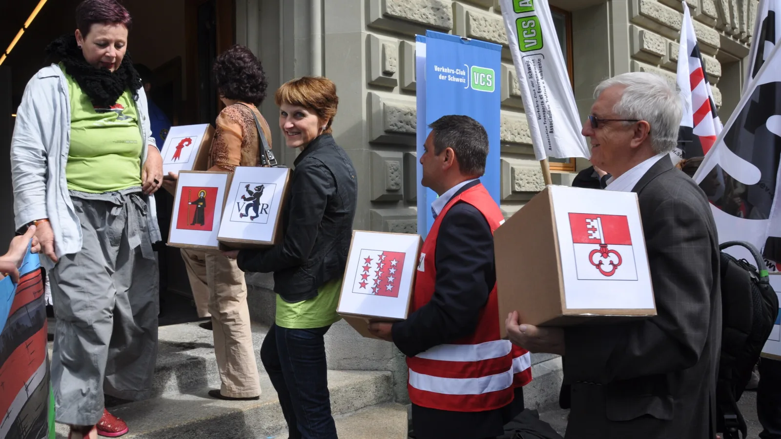 Einreichung öV-Initiative