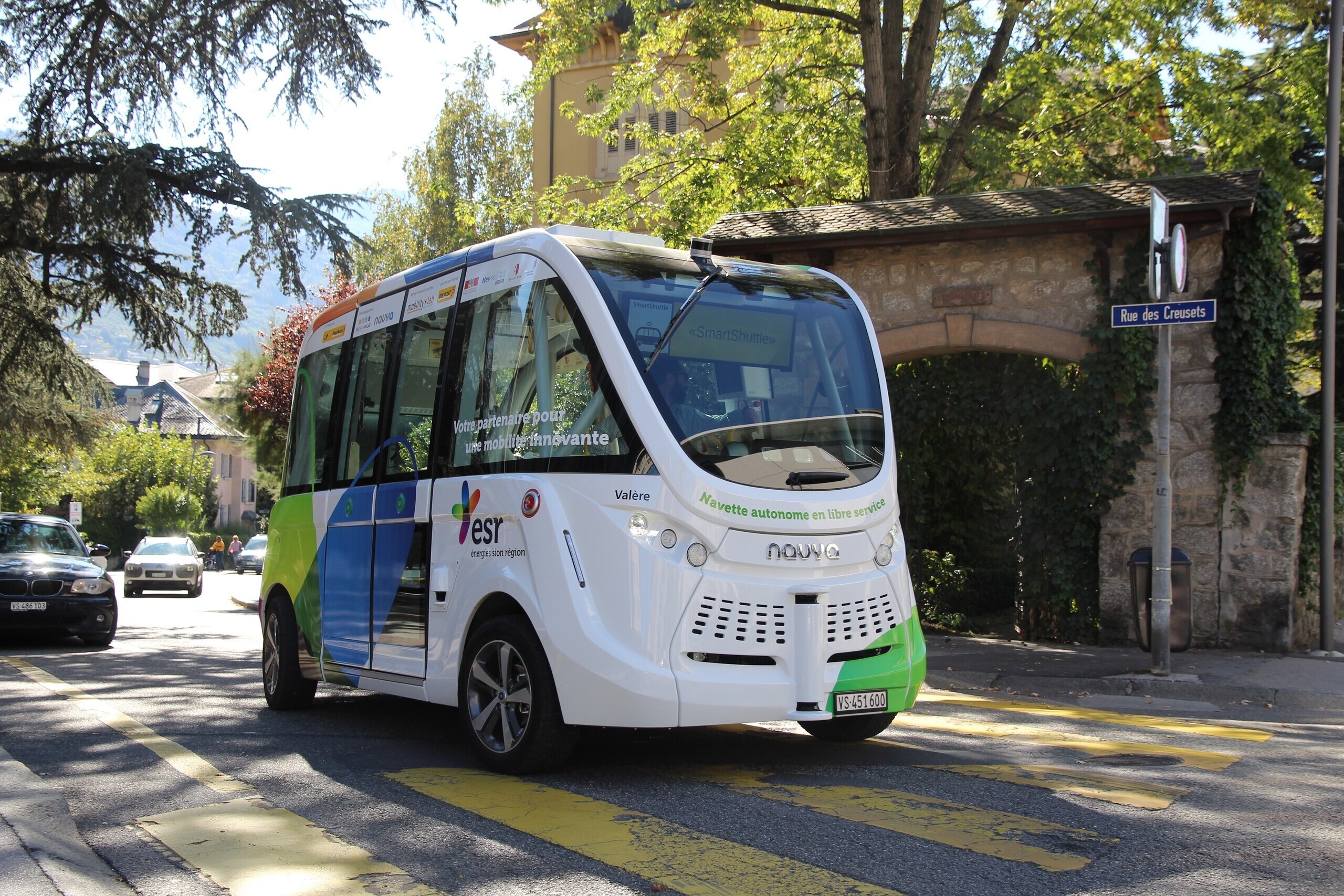 Autonomer Bus Digitalisierung VCS-Position