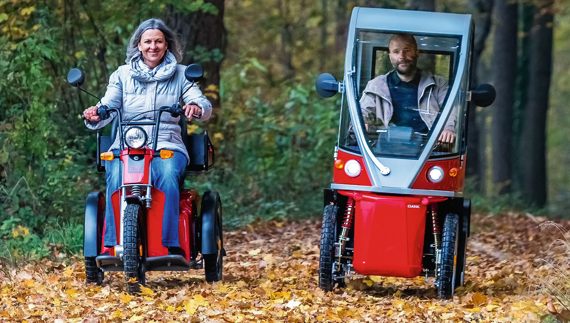 Foto Elektromobil Wald