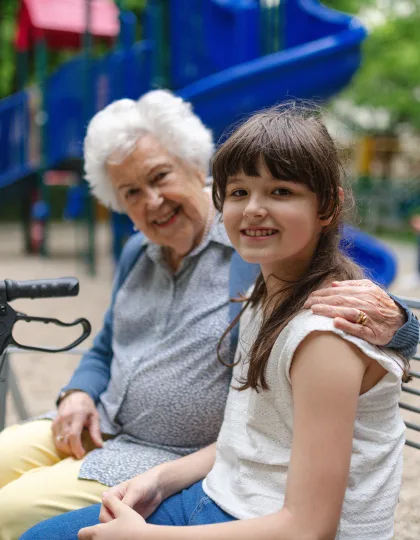 Senioren Kind Begegnungszone