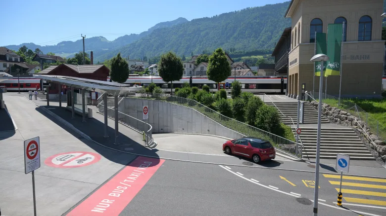 Flux Bahnhof Arth Goldau