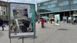 Ausstellung Plakate Vision Bahnhof Bern VCS