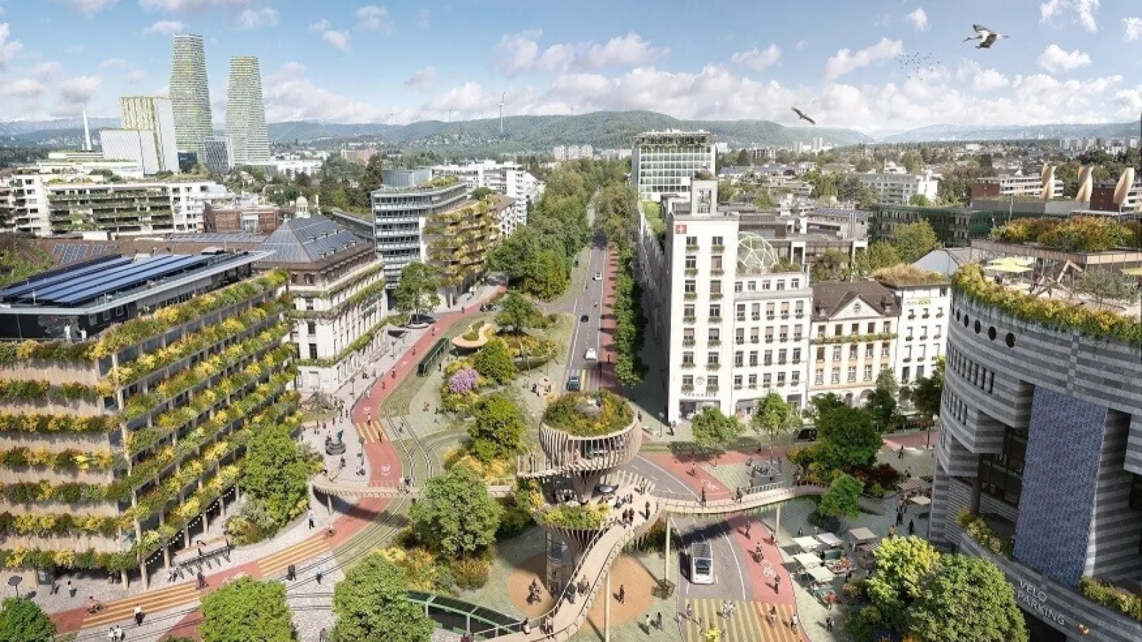 Basel Lebensräume 2045 Realutopien VCS